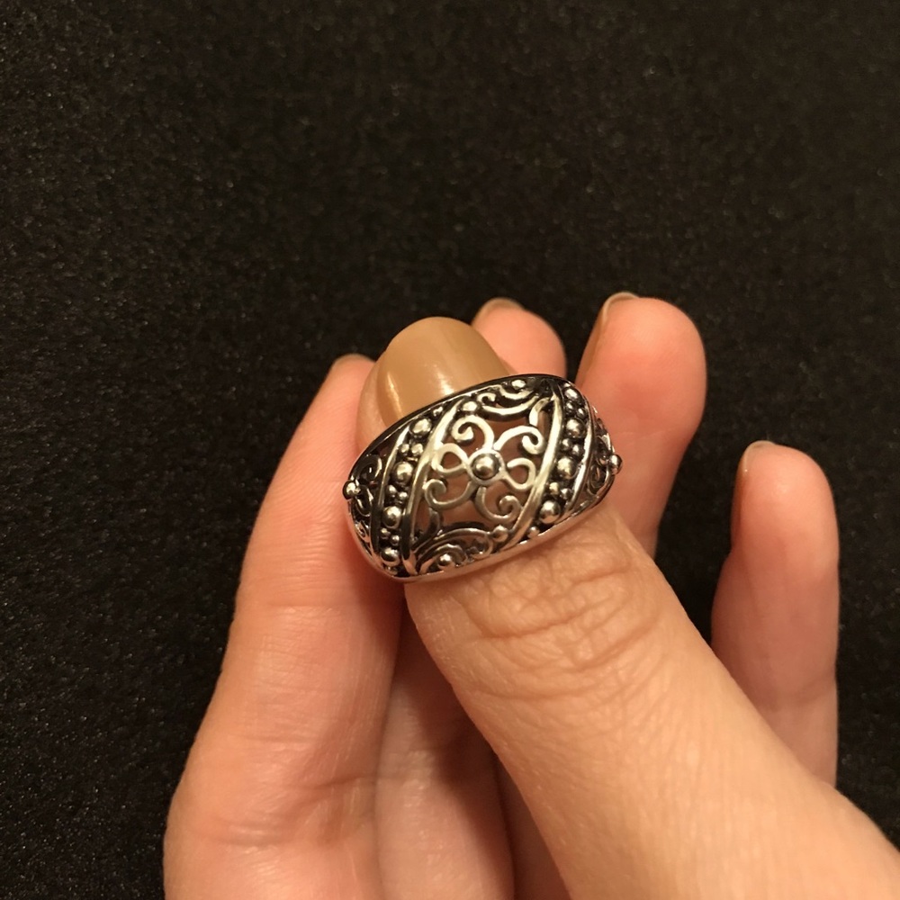 Belk silver ring